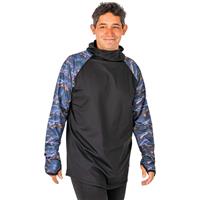 Men's Therma Hooded Baselayer Top - Glitch Storm