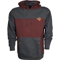 Men's Ski The East Crawford Pullover - Charcoal / Brick - Men's Ski The East Crawford Pullover                                                                                                                  
