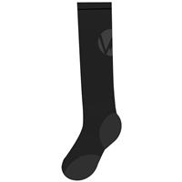 Men's Extra Light Ski Socks - Black / Grey - Men's Extra Light Ski Socks - Wintermen.com                                                                                                           