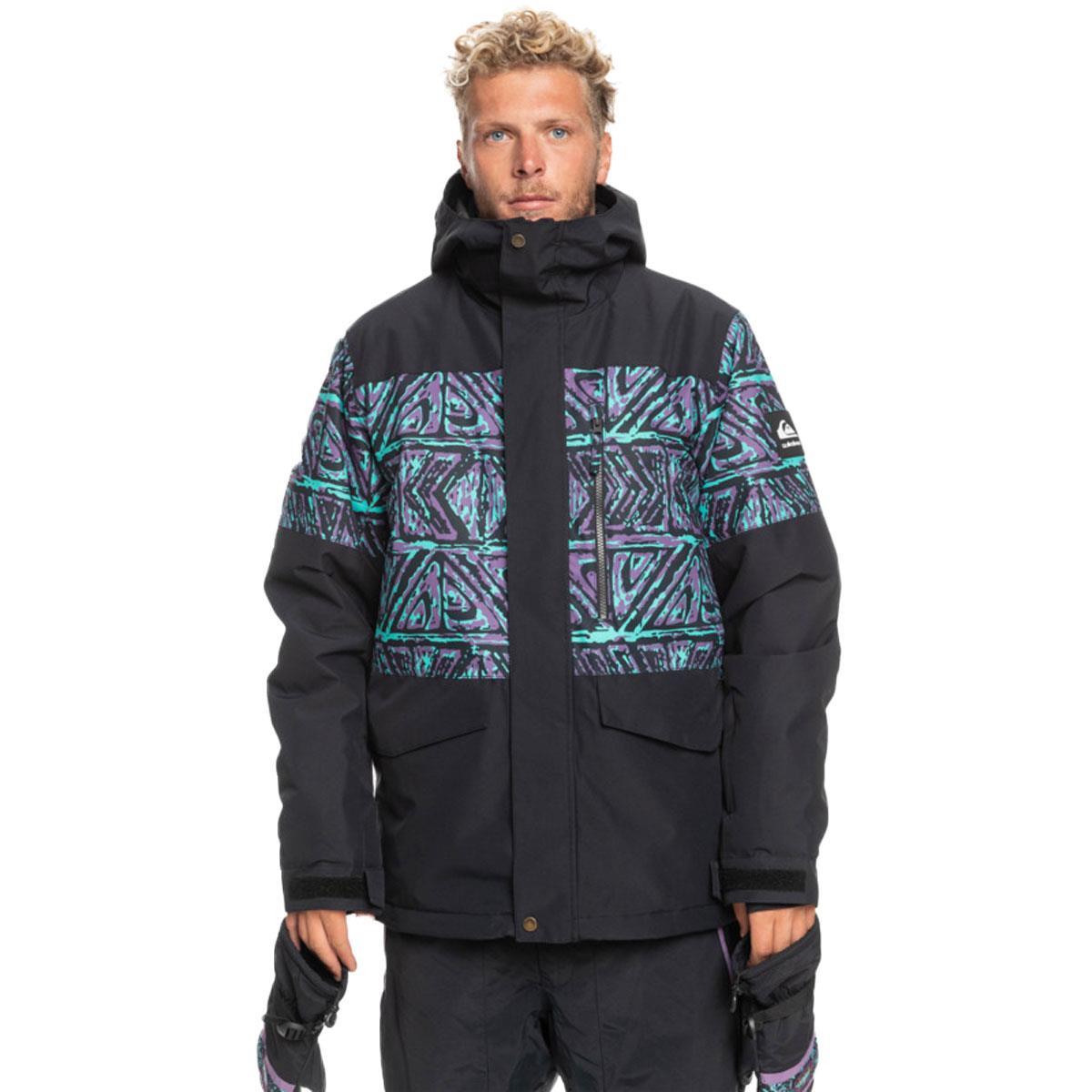 Quiksilver Men's Mission Printed Block Jacket | WinterMen