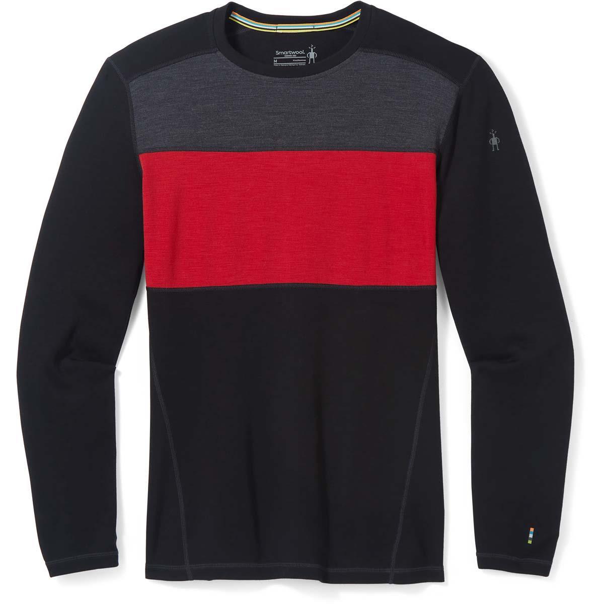 Smartwool Men's Merino 250 Base layer Colorblock Crew WinterMen