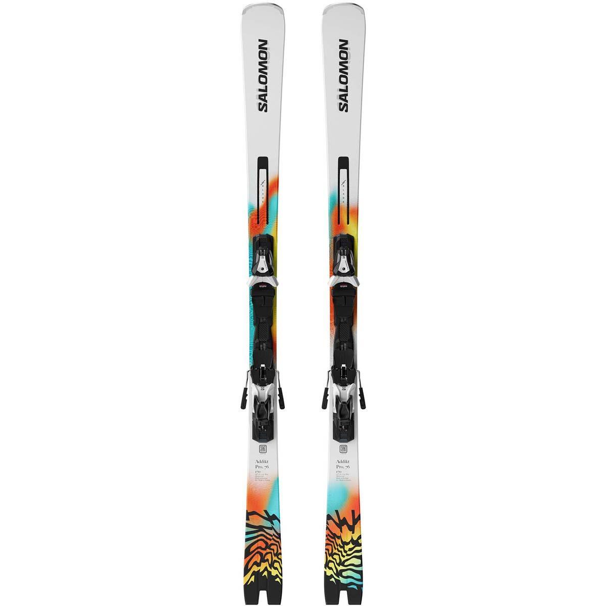 Salomon Men's Addikt Pro 76 Skis + Men's MI 12 GW Bindings | WinterMen