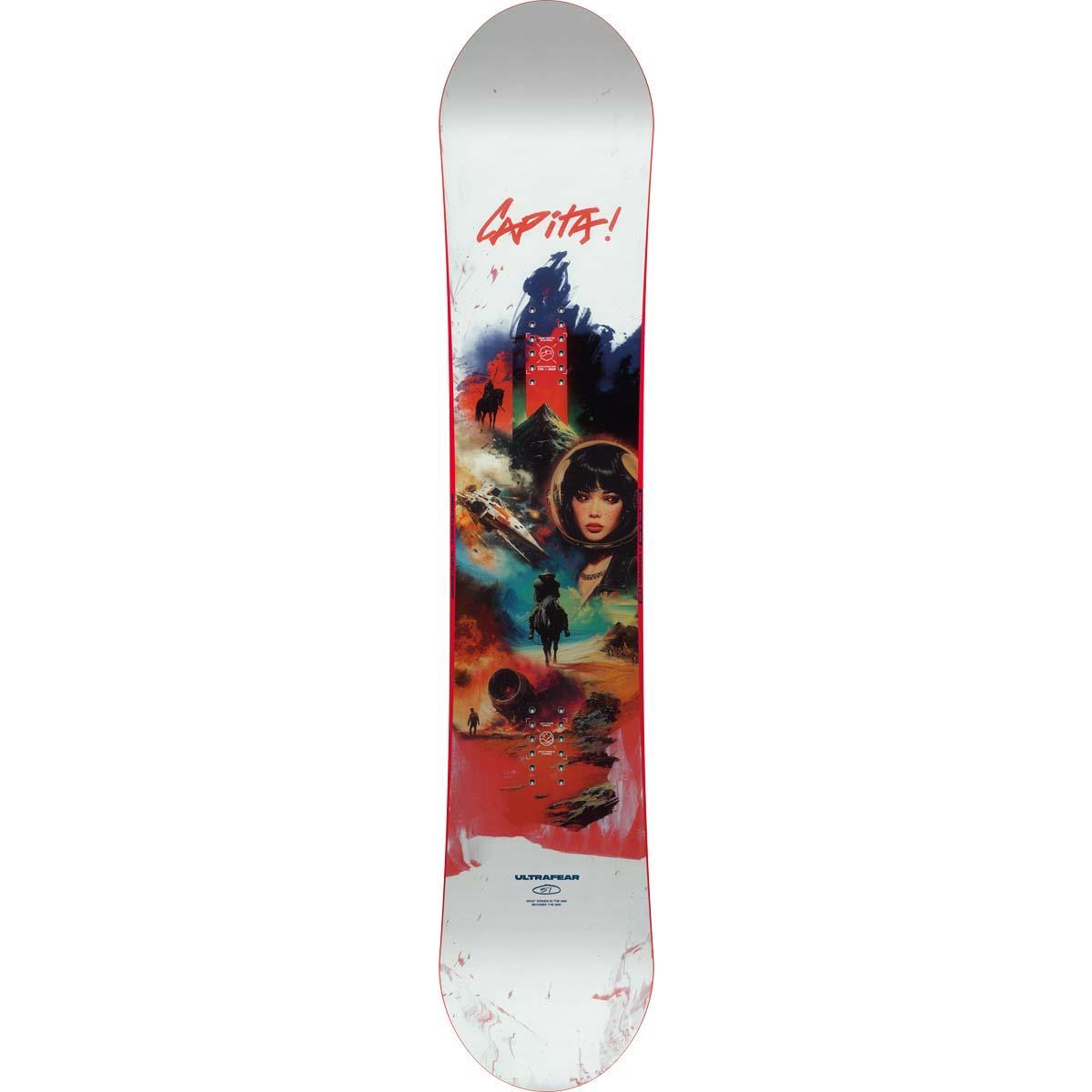 capita camber snowboard Pathfinder 2025 It is fun Capita Ultrafear Reverse Camber Snowboard