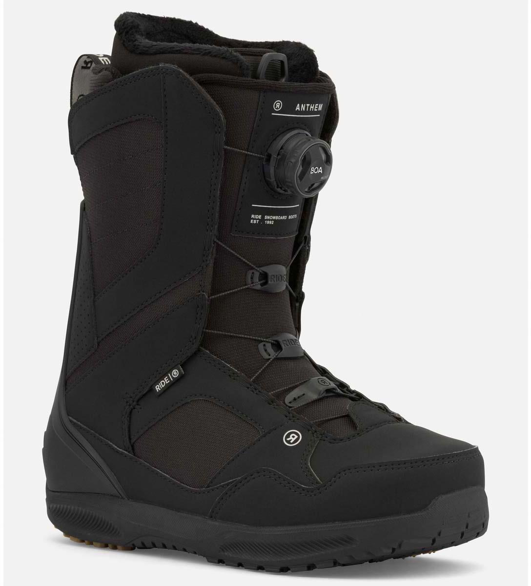 ride anthem men's snowboard boot lumberjack Boots 2026 The Closer Lace Guide evens the lace tension acrossthe entire boot Ride Jackson Snowboard Boots -