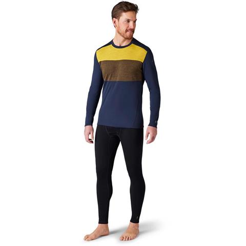 Men's Merino 250 Base layer Colorblock Crew
