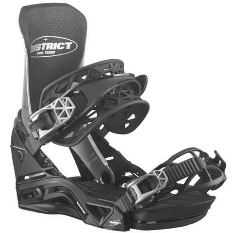 District Pro Team Snowboard Bindings - Unisex