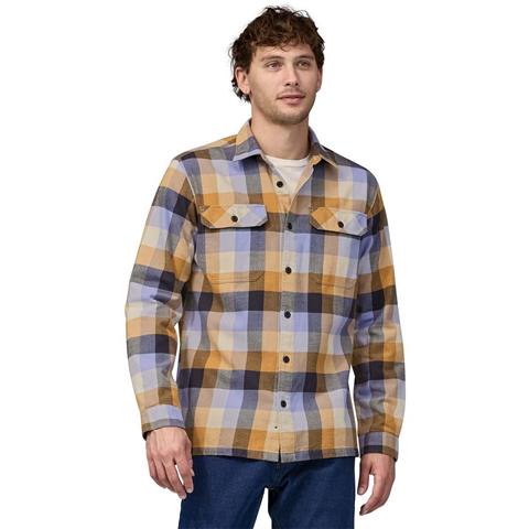 Men's Longsleeve Organic Cotton Midweight Fjord Flannel Shirt