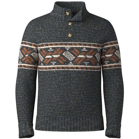 Men&#39;s Heavy Henley Sweater