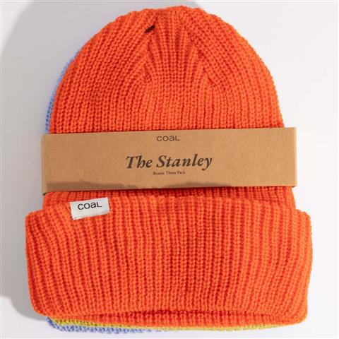 Headwear The Stanley 3-Pack of Knit Beanies