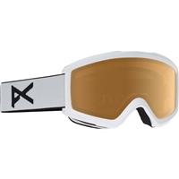 Helix 2.0 Goggle - White Frame with Non-Mirror Amber Lens