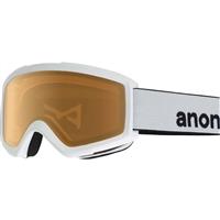 Helix 2.0 Goggle - White Frame with Non-Mirror Amber Lens
