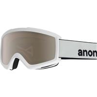 Helix 2.0 Goggle - White Frame with Silver Amber and Amber Lenses
