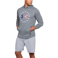 Men's Freedom Tech Terry Hoodie - Steel / White - Men's Freedom Tech Terry Hoodie - Wintermen.com                                                                                                       