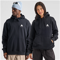 Unisex Mountain Pullover Hoodie - True Black