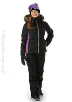 Women's Snowstorm Jacket - True Black (KVJ0) - Roxy Women's Snowstorm Jacket - WinterWomen.com                                                                                                       