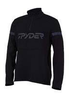 Men's Speed Half Zip Fleece Jacket - Black - Spyder Men's Speed Half Zip Fleece Jacket - WinterMen.com                                                                                             
