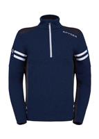 Men's Wengen Half Zip Fleece Jacket - Abyss - Spyder Men's Wengen Half Zip Fleece Jacket - WinterMen.com                                                                                            