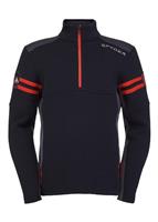Men's Wengen Half Zip Fleece Jacket - Black - Spyder Men's Wengen Half Zip Fleece Jacket - WinterMen.com                                                                                            