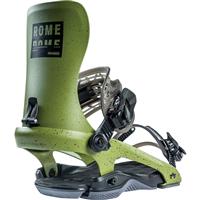 Men's Rome 390 Snowboard Bindings - Olive - Men's Rome 390 Snowboard Bindings                                                                                                                     