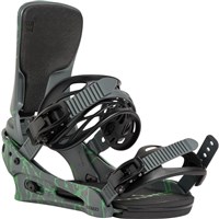 Men's Cartel Re:Flex Snowboard Bindings - Gray / Green Voltage