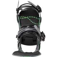 Men's Cartel Re:Flex Snowboard Bindings - Gray / Green Voltage