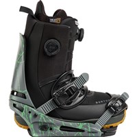 Men's Cartel Re:Flex Snowboard Bindings - Gray / Green Voltage