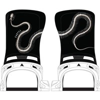 Men's Cartel Re:Flex Snowboard Bindings - Skeleton Snake