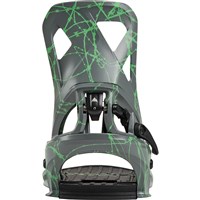 Step On Re:Flex Snowboard Bindings - Gray / Green Voltage