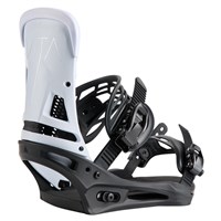 Men's Malavita Snowboard Bindings - Black / White