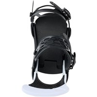 Men's Malavita Snowboard Bindings - Black / White