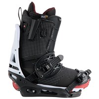 Men's Malavita Snowboard Bindings - Black / White