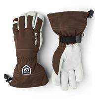 Army Leather Heli Ski Glove - Espresso (780)