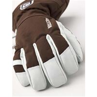 Army Leather Heli Ski Glove - Espresso (780)
