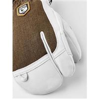 Army Leather Patrol  3 Finger Glove - Olive (870)