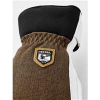 Army Leather Patrol  3 Finger Glove - Olive (870)