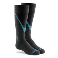 Prima Soar LW Sock - Black/Turquoise - Fox River Prima Soar LW Sock                                                                                                                          