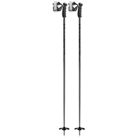Unisex Detect S Ski Poles - Black / Grey