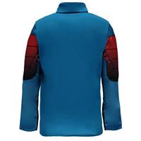 Men's Webstrong Dry Web T-Neck - Electric Blue / Rage / Black