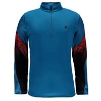 Men's Webstrong Dry Web T-Neck - Electric Blue / Rage / Black