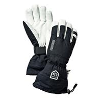 Army Leather Heli Ski Glove - Black