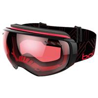 Virtuose Goggle - Black & Red Frame with Vermillion Gun + Aurora Lenses - Virtuose Goggle                                                                                                                                       