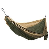 Grand Trunk Double Parachute Nylon Hammock - Olive/Khaki