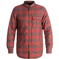 Men's Wildcard Reversible Riding Shirt - Red/Black - Quiksilver Wildcard Reversible Riding Shirt-Men's - Wintermen.com                                                                                     