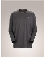 Men's Cormac Crew LS - Black Heather -                                                                                                                                                       