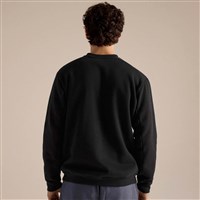 Men's Emblem Fleece Crew - Black
