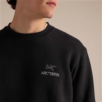 Men's Emblem Fleece Crew - Black