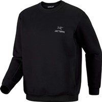 Men's Emblem Fleece Crew - Black