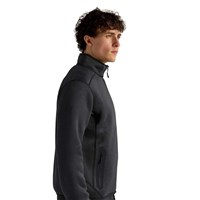 Men's Covert Cardigan - Black Heather