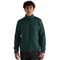 Men's Covert Cardigan - Dark Jade Heather