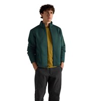 Men's Covert Cardigan - Dark Jade Heather